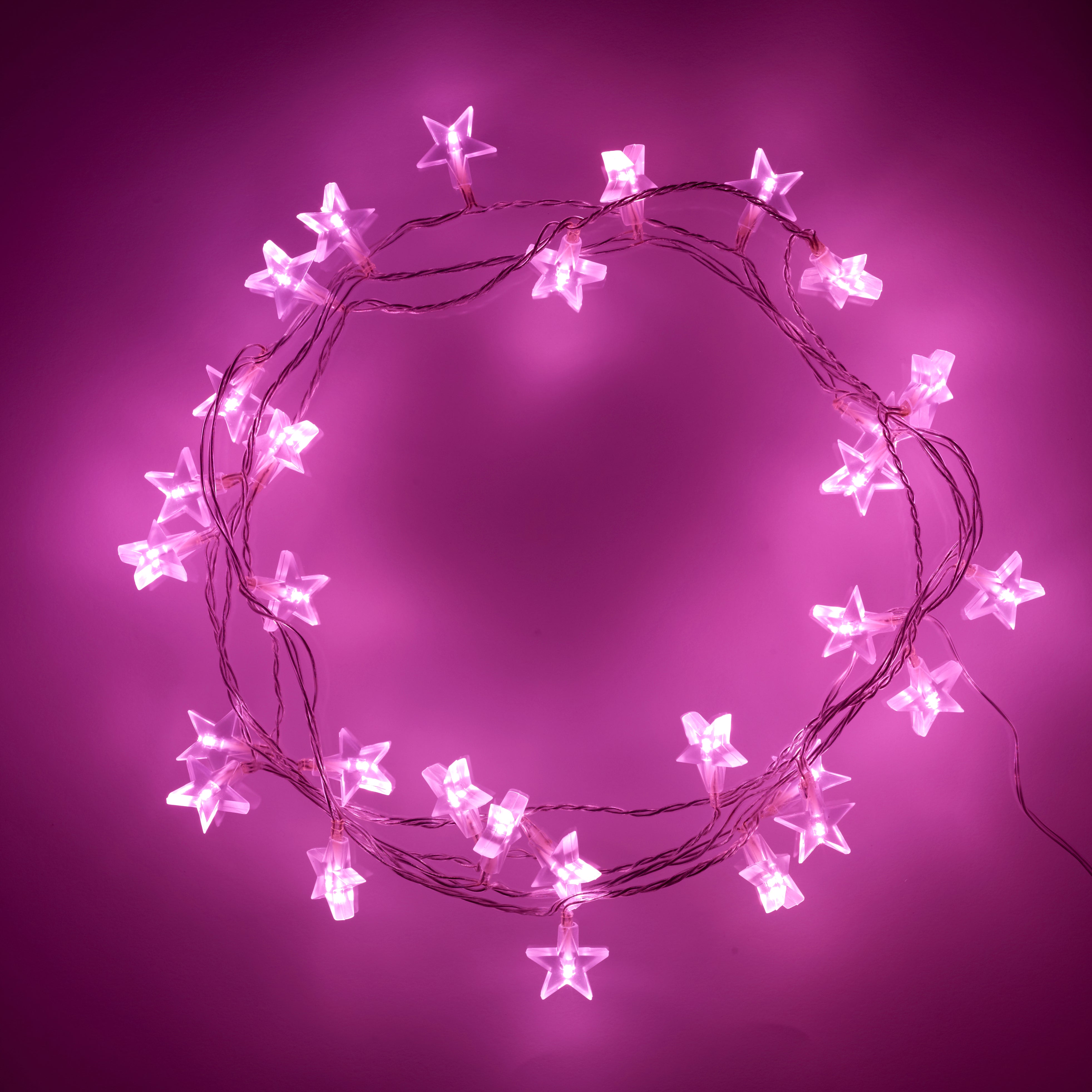 Cergrey Guirlande Lumineuse Rose Rouge Fleur LED Lampe Extensible