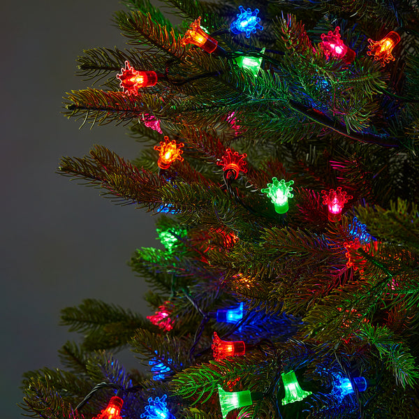 Éclairage de sapin de Noël Microcluster - 1500 LED - 30m - multicolore -  Minuterie 