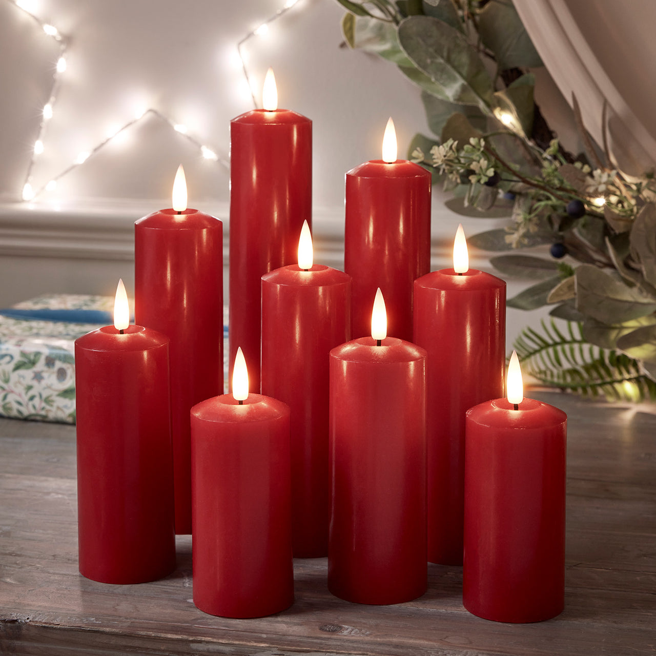 Bougie flottantes rouges CARREFOUR HOME : les 5 bougies à Prix