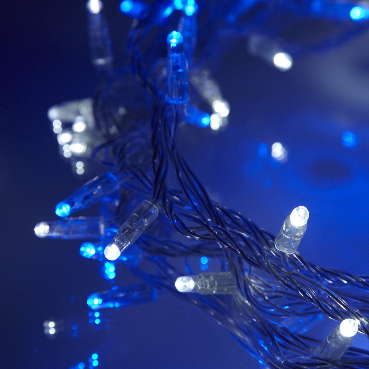 Noël Guirlande lumineuse 9MT 100pcs micro Led reflex lumière bleu avec  contrôleur IP44