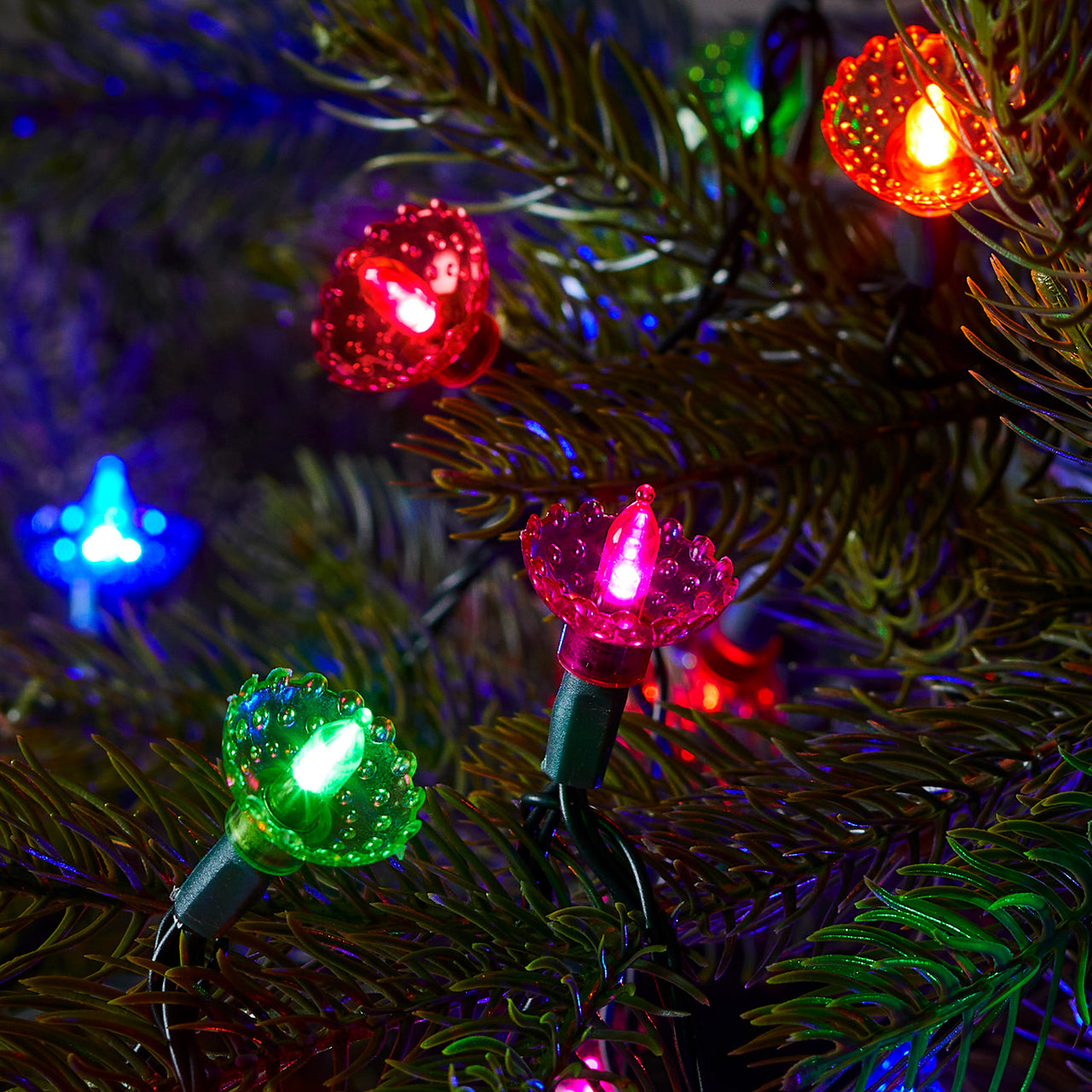 Guirlande Lumineuse de Noël Traditionnelle à 150 LED Multicolores –