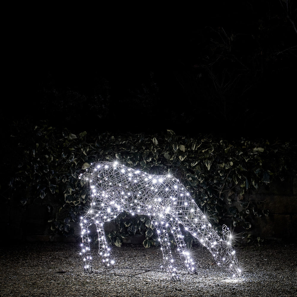Lights4fun Bonhomme de Neige Lumineux LED de Noël pour Intérieur ou  Extérieur : : Luminaires et Éclairage